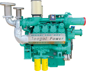 High-speed high-power generator set engine with low liter power PTAA8V series