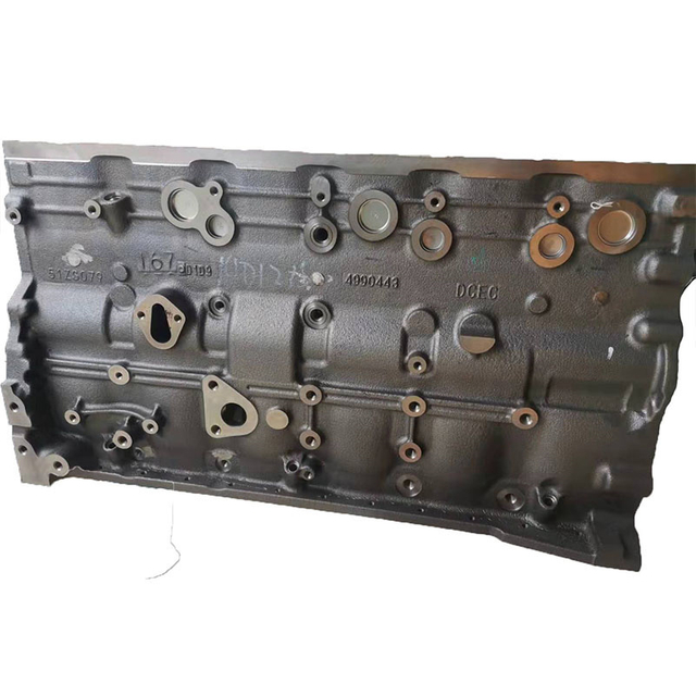 Genuine Construction Machinery Parts QSB6.7 ISDE Diesel Engine Cylinder Block 5302096